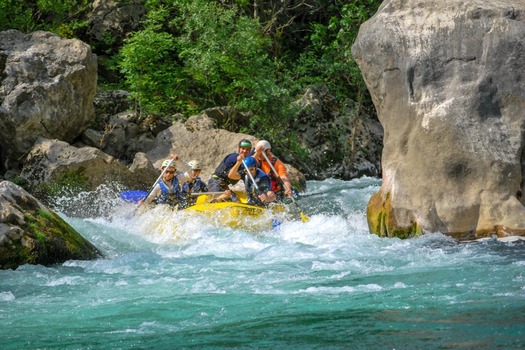 Aktivitäten - Rafting Cetina