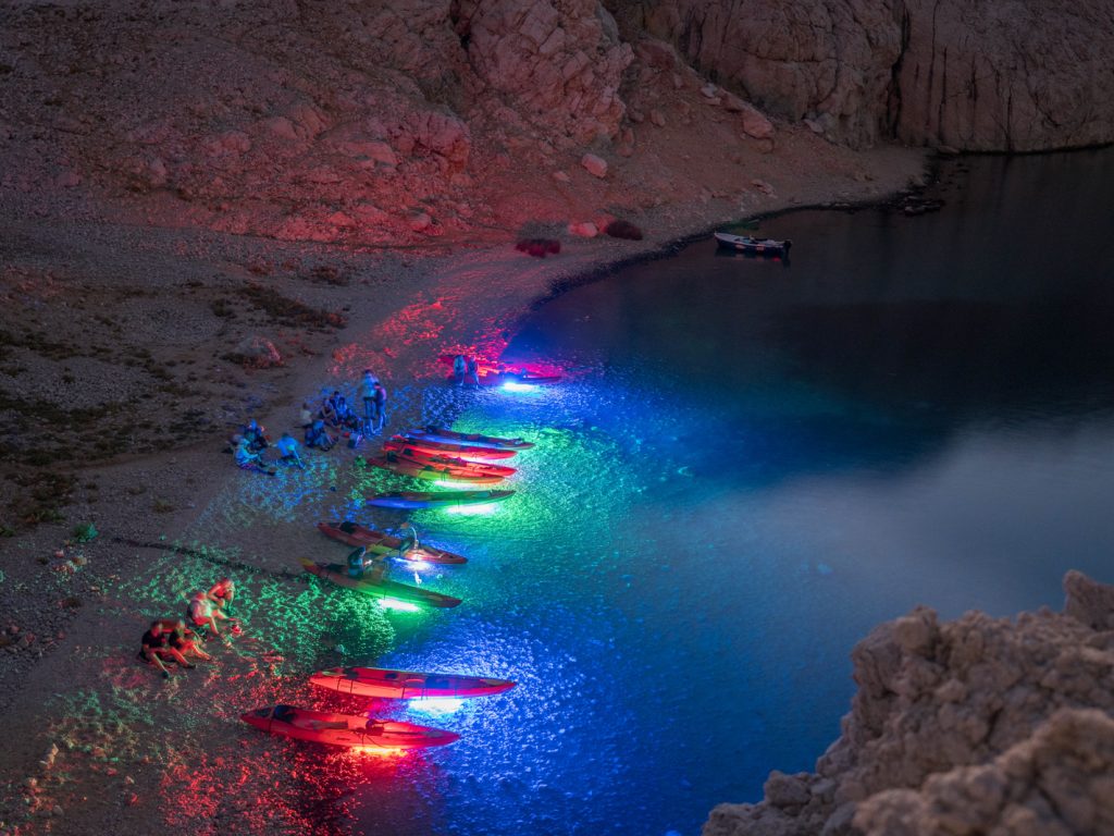 Aktivitaten - Night Glow Kayaking